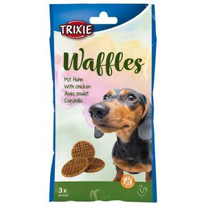 تشویقی وافل سگ تریکسی مدل waffles کد 31628 وزن 100 گرم